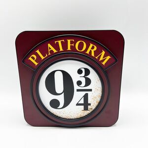 HARRY POTTER Desk Lamp Wall Light Platform 9 3/4 Numskull Battery Op Works *READ